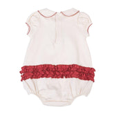 Giving Thanks Collared Short Sleeve Girl Bubble